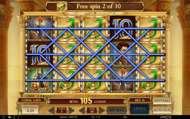 Virtuelles Guthaben in der Demo-Version Spielgeld-Guthaben in der Book of Dead Demo